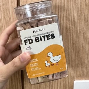 [무료배송] 허글 에프디바이츠 동결건조간식 오리고기 80g  베스트 후기 이미지