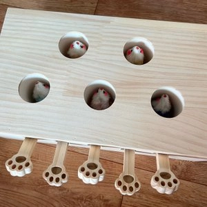 [무료배송] 쏘울펫 캣 두더지잡기 장난감 3구/5구/8구 베스트 후기 이미지