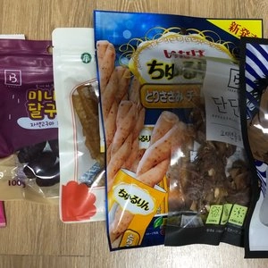 [창고대방출] 이나바 독 츄르링 닭가슴살&치즈&야채 뼈건강 케어 8p 베스트 후기 이미지