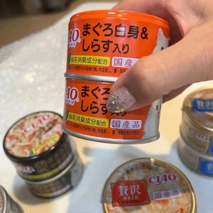 이나바 캣 챠오 화이티캔 참치 흰살&치어 85g 베스트 후기 이미지