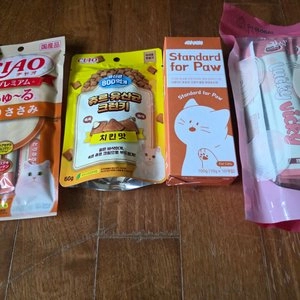 이나바 캣 챠오 유산균 크런키 치킨맛 60g 베스트 후기 이미지