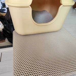 소심한호랑이 캣 사막화 방지 와플 매트 아이보리 베스트 후기 이미지