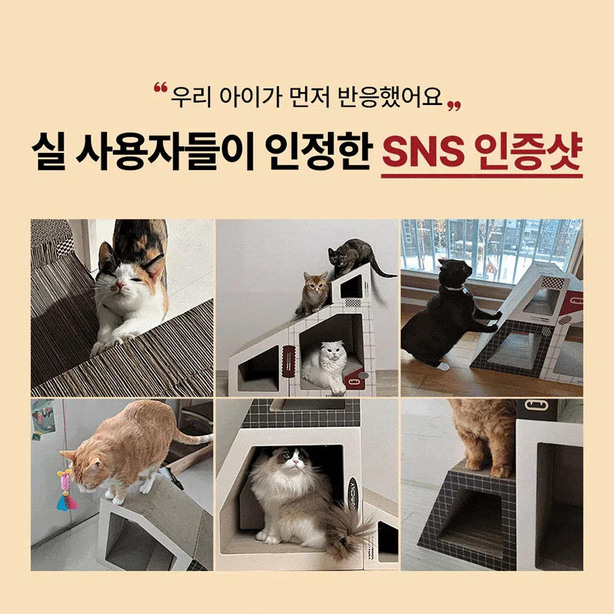 [NEW신상][무료배송] 꼬물리 요리조리스크래쳐 대형 수직 96cm 1번째