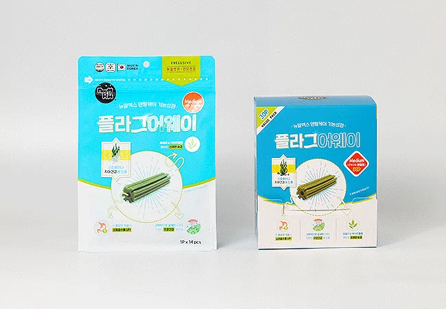 [NEW신상][무료배송] 뉴알엑스 기능성 덴탈껌 플라그어웨이 M 30P (330g) 6번째