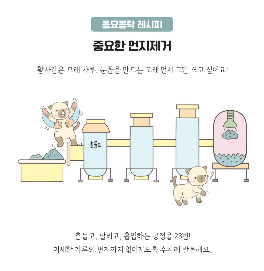 [무료배송] [2개] 동묘동락 우리동네 벤토 모래 무향 9kg 7번째