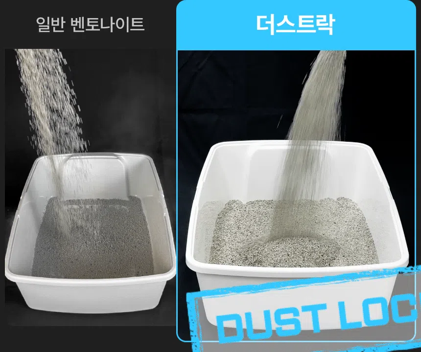 [NEW신상][무료배송] 펫바이블 더스트락 먼지없는 벤토나이트 모래 무향 12kg (6kg*2ea) 13번째