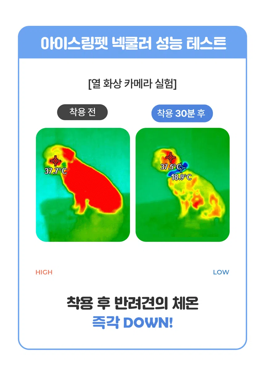 [NEW신상][무료배송] 엠팩플러스 아이스링펫 넥쿨러 S-M 11번째