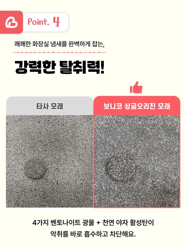 [NEW신상][무료배송] 보니코 캣 싱글오리진 벤토나이트+카사바) 9kg 12번째