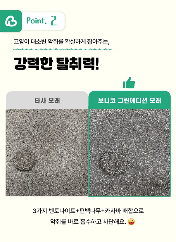 [NEW신상][무료배송] 보니코 캣 그린에디션(벤토+편백+카사바) 9kg 8번째