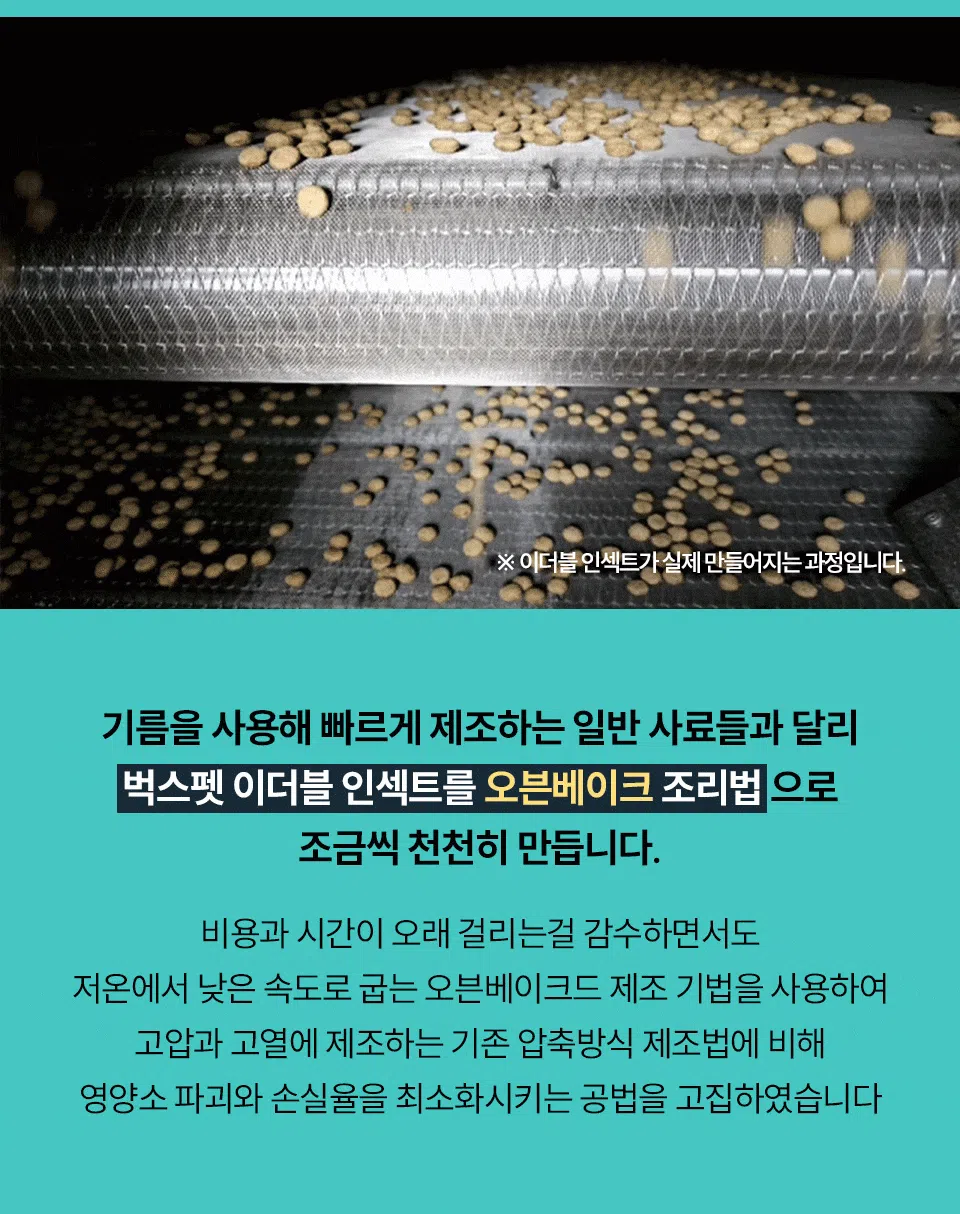 [NEW신상][무료배송] 벅스펫 벅스독 프리미엄 이더블 인섹트 1.2kg 12번째