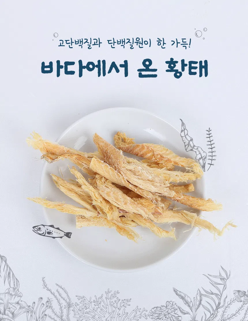 [NEW신상][무료배송] 데이스포 독 우리아이 무염황태 150g 6번째