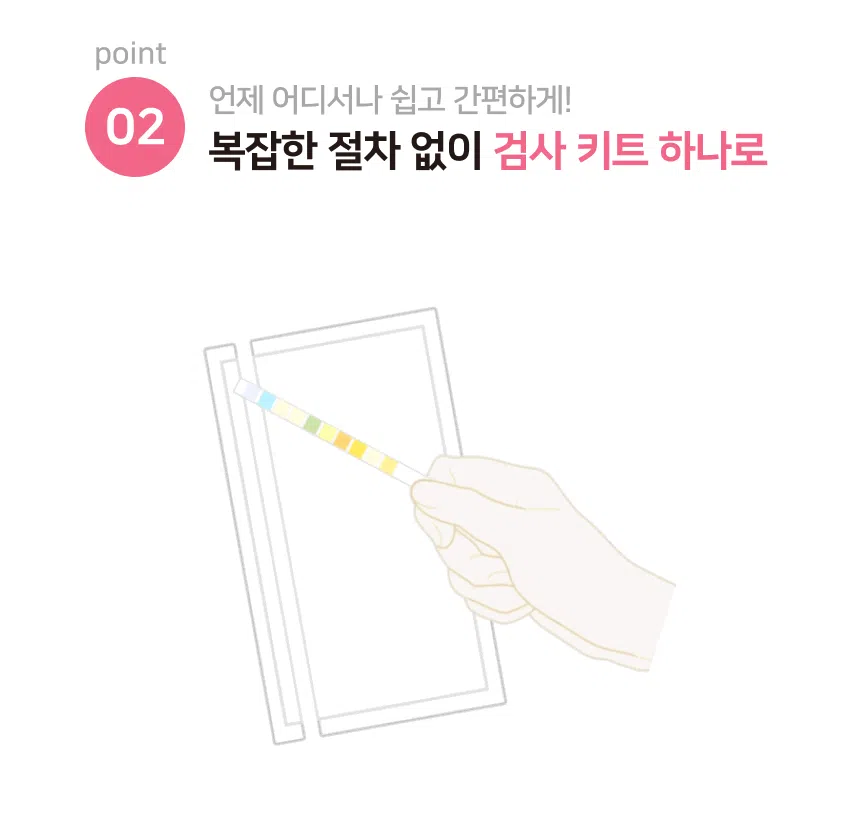 [무료배송] 펫펄스랩 독 삐뽀(pippo) 소변검사 키트(2회분) 5번째