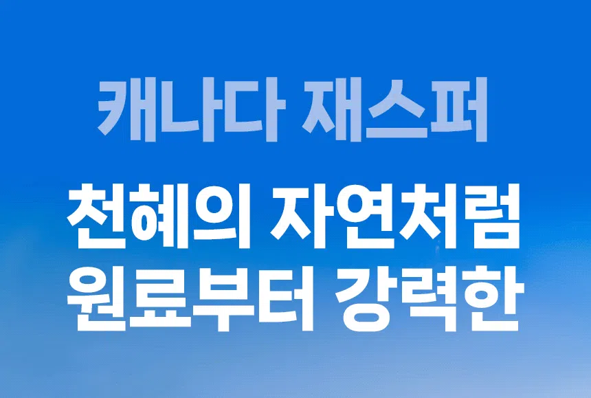 [NEW신상]캐네디언샌드 제스퍼 엑스트라케어 무향 12.6kg 3번째