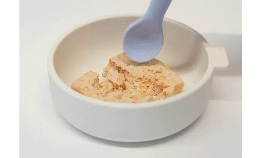 [NEW신상][무료배송] 리카리카 누보 실리콘 밀스푼&포크 세트 아이보리/베이비블루 5번째