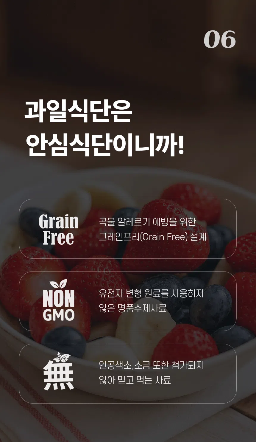 [무료배송] 데이스포 독 명품수제사료 과일식단 1kg 22번째