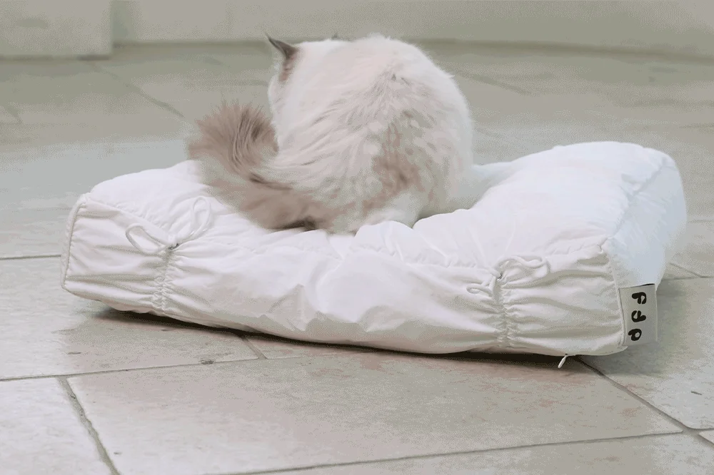 [무료배송] 플러피펫 사계절 파도쿠션 탄탄형/오목형 12번째