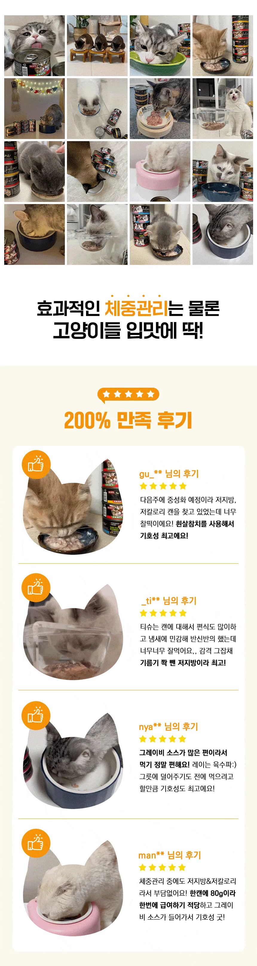 [아듀특가][무료배송] [24개] 데이스포 캣 필라인 캔 흰살참치와 새우 그레이비 80g 1번째