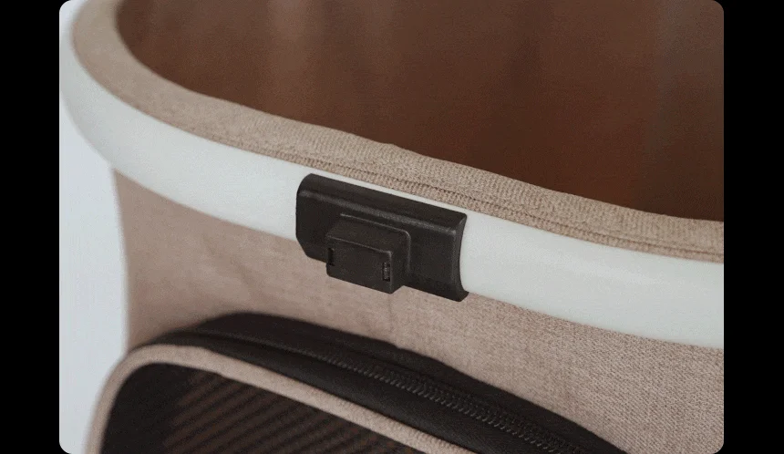 [무료배송] 리카리카 올데이 라이트 일체형 유모차 2세대 베이지/차콜블랙 22번째