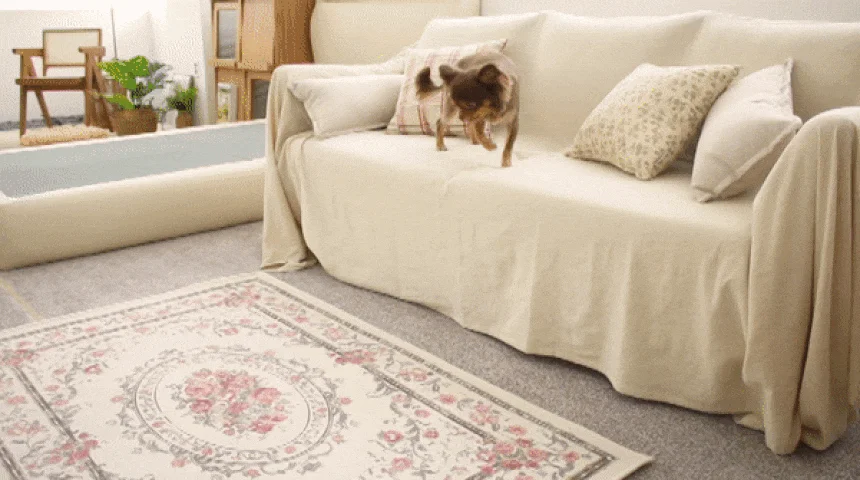 [무료배송] 초코펫하우스 논슬립 스텝 3.0 그레이/아이보리/핑크 16번째