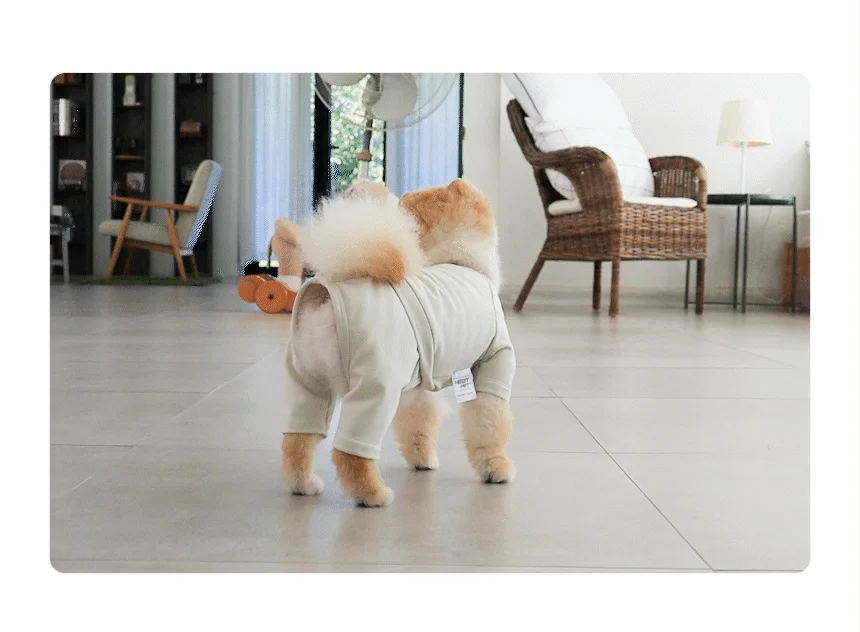 [무료배송] 초코펫하우스 산책왕 보온 무스탕 하네스 22번째