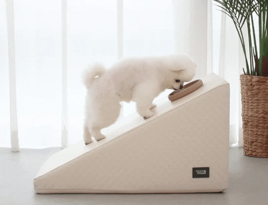 [무료배송] 초코펫하우스 논슬립 스텝 3.0 그레이/아이보리/핑크 6번째