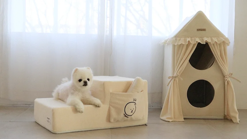 [무료배송] 초코펫하우스 독 계단 유기농 오가닉 스텝 19번째