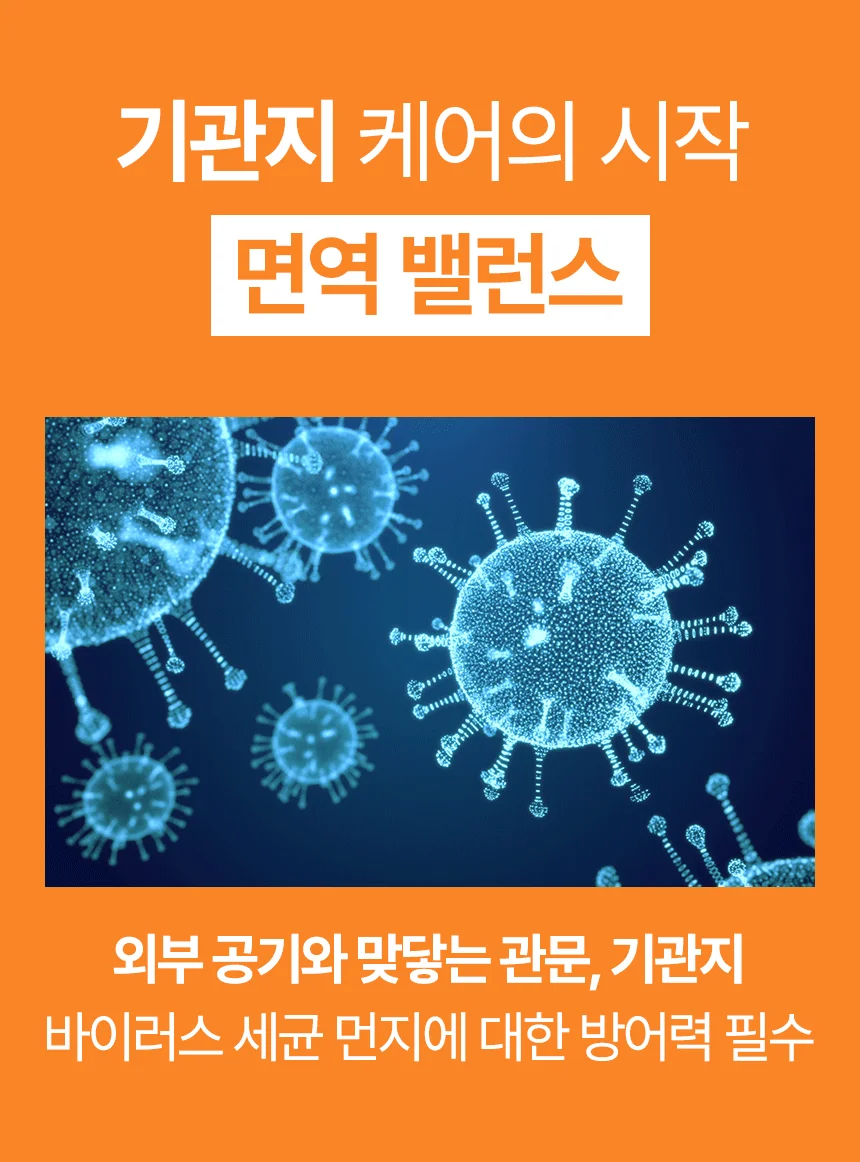 [브랜드전]펫생각 임상완료 브레스 프로 기관지 협착증 호흡기 면역 영양제 60정 5번째