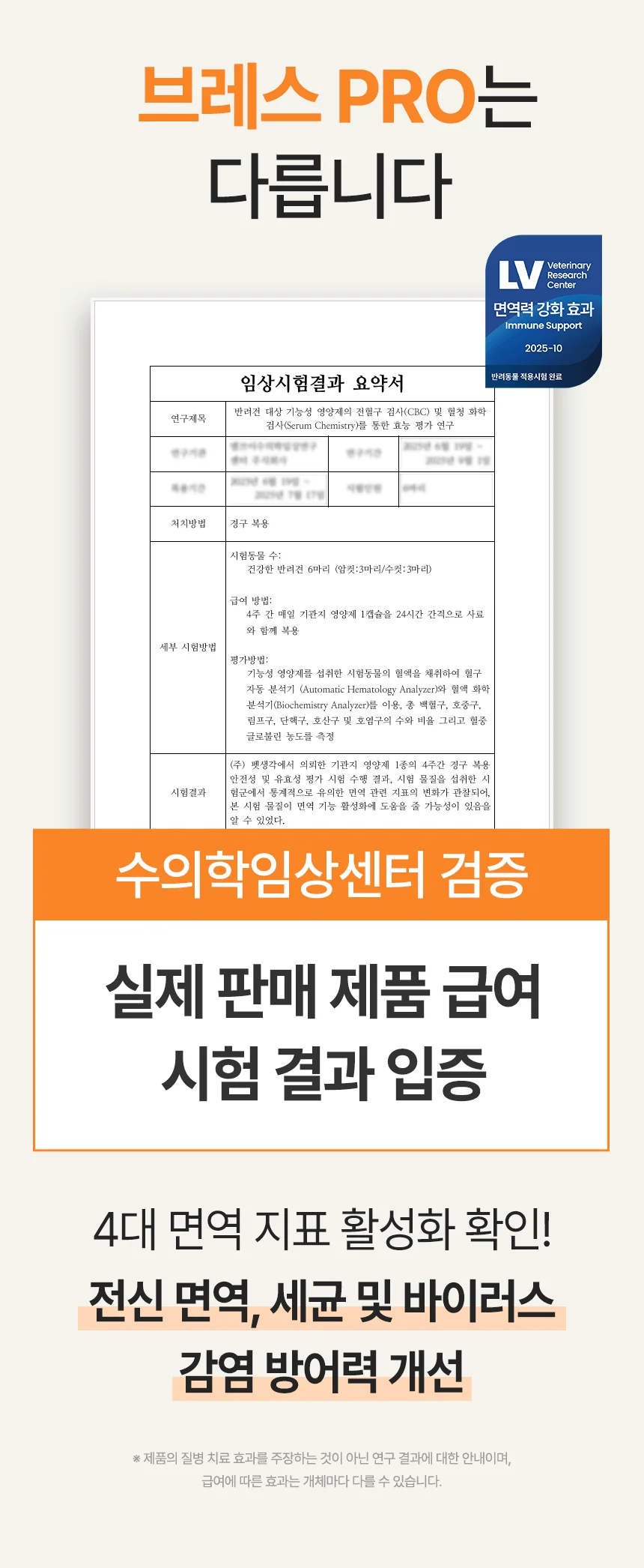 [브랜드전]펫생각 임상완료 브레스 프로 기관지 협착증 호흡기 면역 영양제 60정 4번째