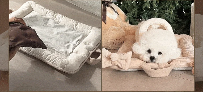 [무료배송] 펫츠앤미 핫팩 온열 매트 강아지 고양이 겨울방석 산책매트 34번째