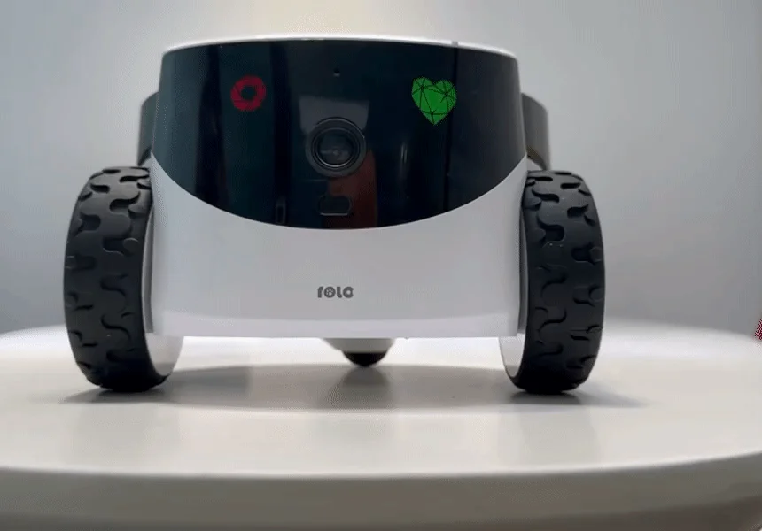 [NEW신상][무료배송] 에나봇 ROLAPETPAL 롤라펫팔 움직이면서 간식주는 펫캠 CCTV 로봇 16번째