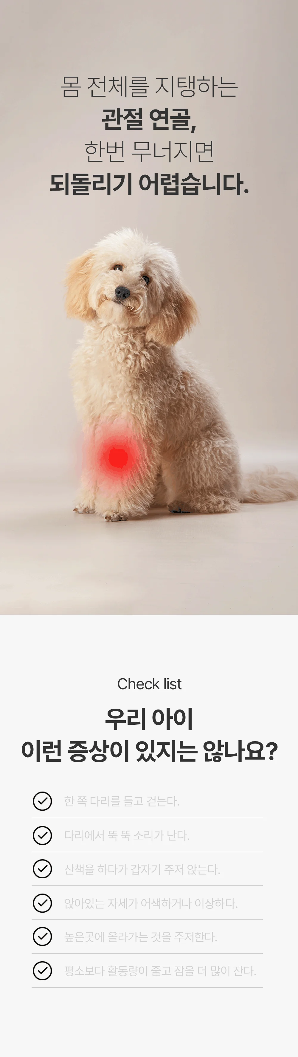 [NEW신상]더헬씨 강아지 영양제 코어 관절 100g 2번째