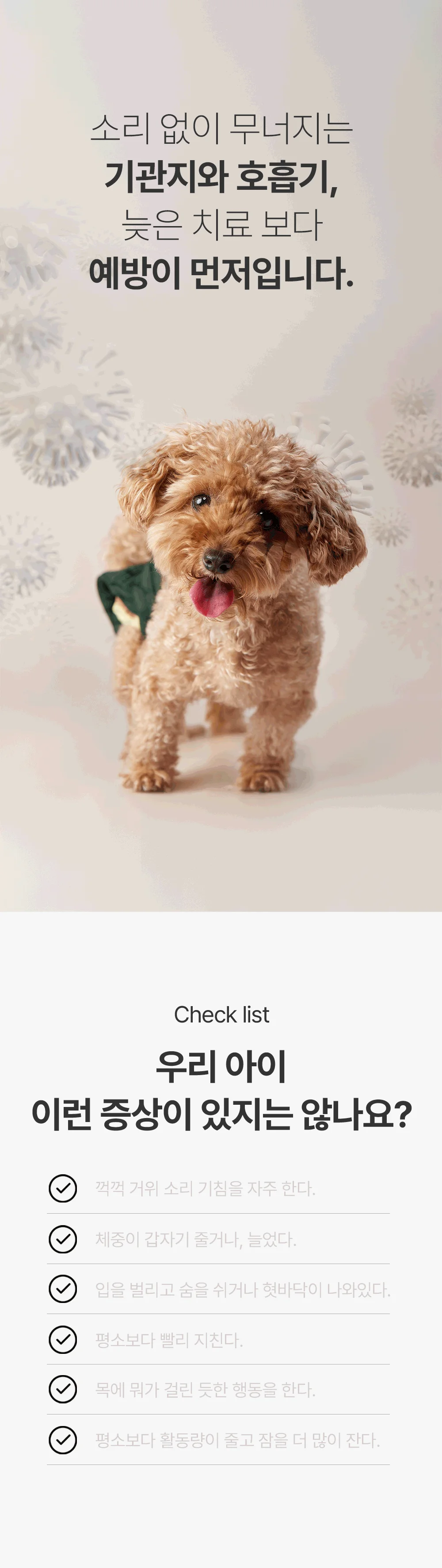 [NEW신상]더헬씨 강아지 영양제 브리즈 기관지 100g 2번째