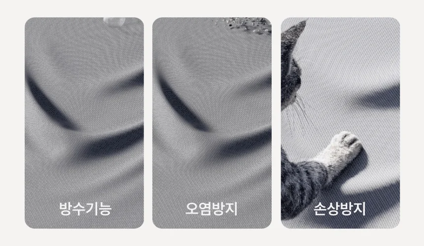 [무료배송] 펫마블 하프돔 고양이 자동화장실 C1 (어플연동) 6번째