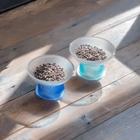 [무료배송] 가티가티 크리스탈 투톤 식기 (그린블루/오션블루/핑크/오렌지) 3번째