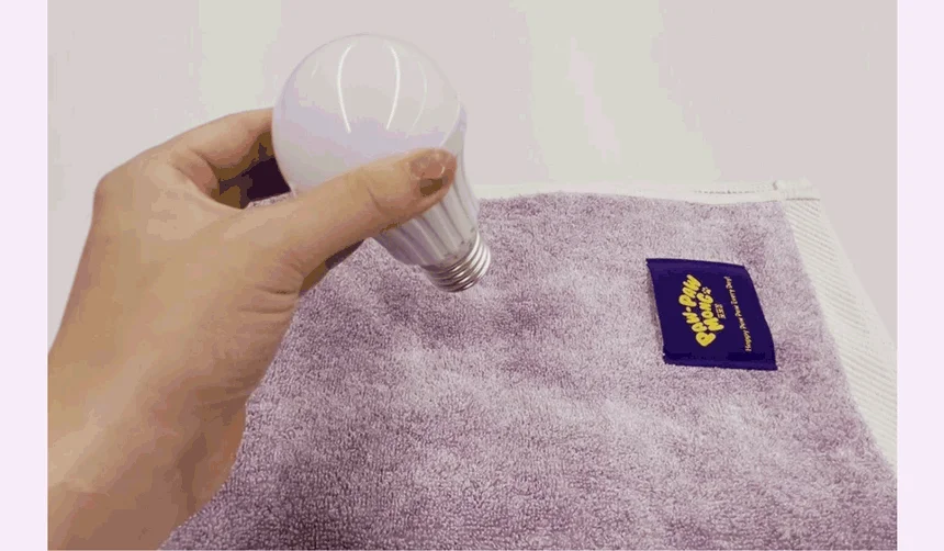 [무료배송] 포포몽 정전기 제로 펫타월 M 9번째