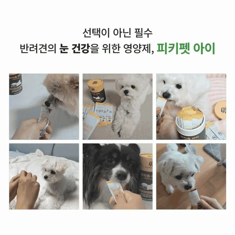 [NEW신상][무료배송] 피키펫 독 눈물 영양제 10g*20개입 8번째