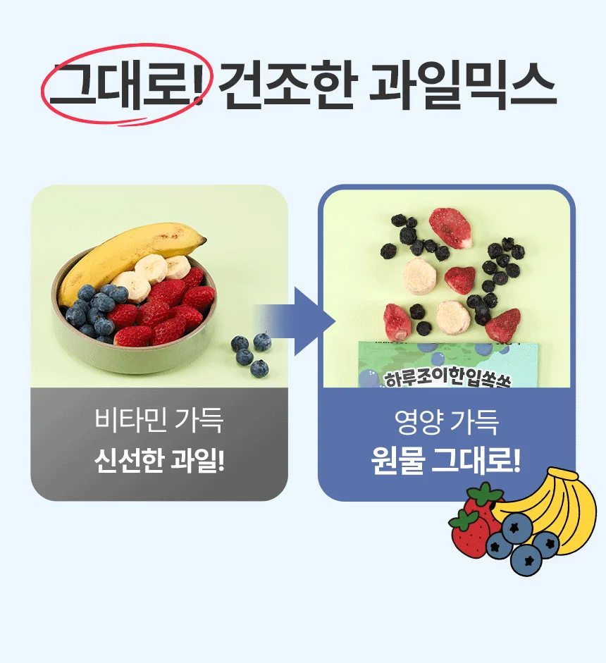 펫생각 독 하루조이 동결건조 과일믹스 25g 2번째