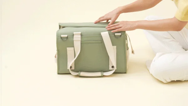 [NEW신상][무료배송] 아르르 선데이백 페일 카키/피넛 베이지 4번째