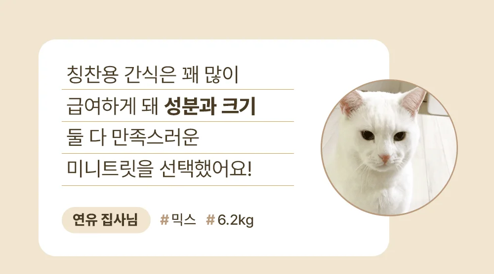 조공 미니트릿 네덜란드 산양유 65g 6번째 상세 이미지