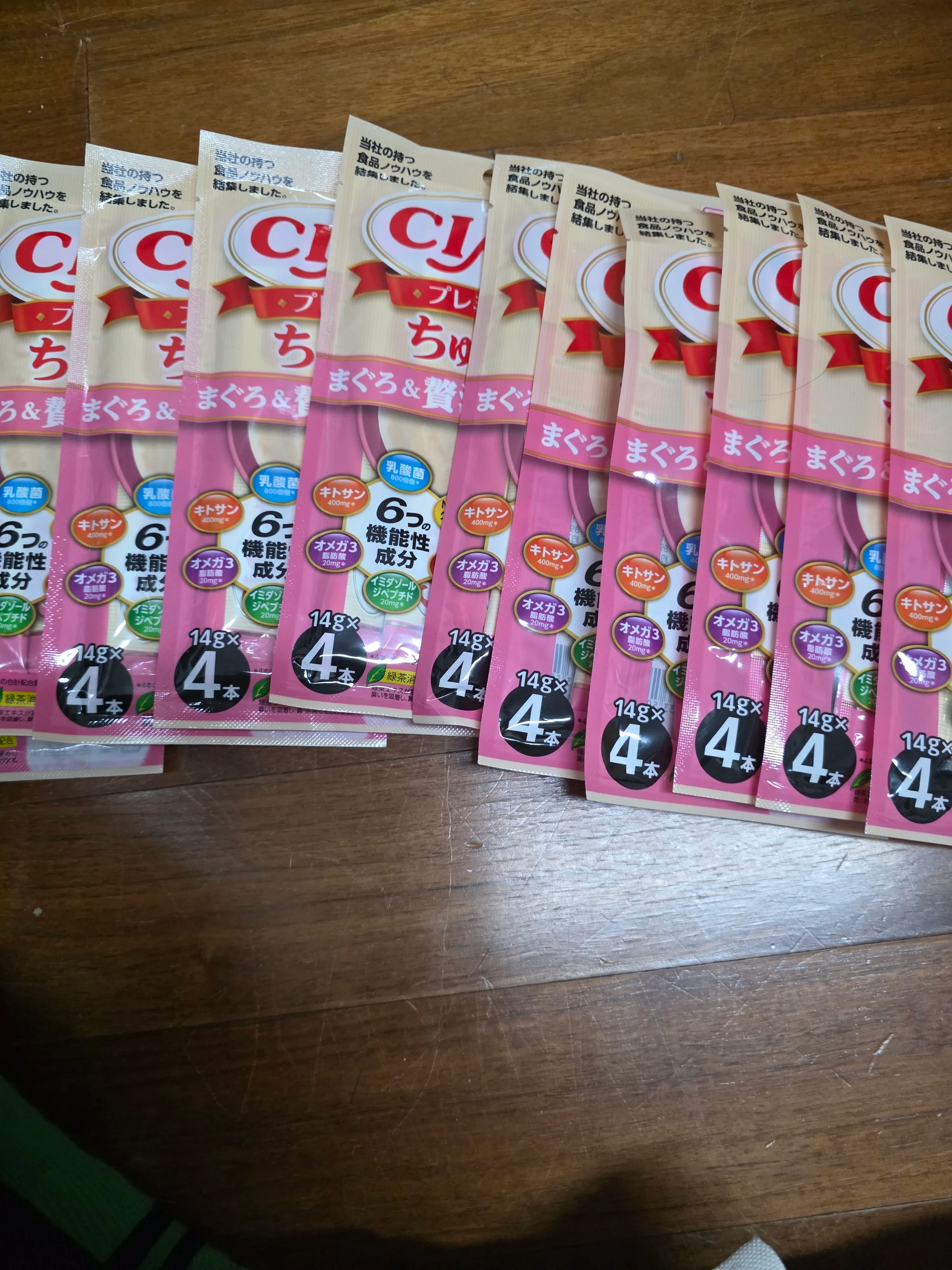 이나바 캣 챠오 프리미엄 츄르 참치&제이타크 연어 14g*4p 베스트 후기 이미지