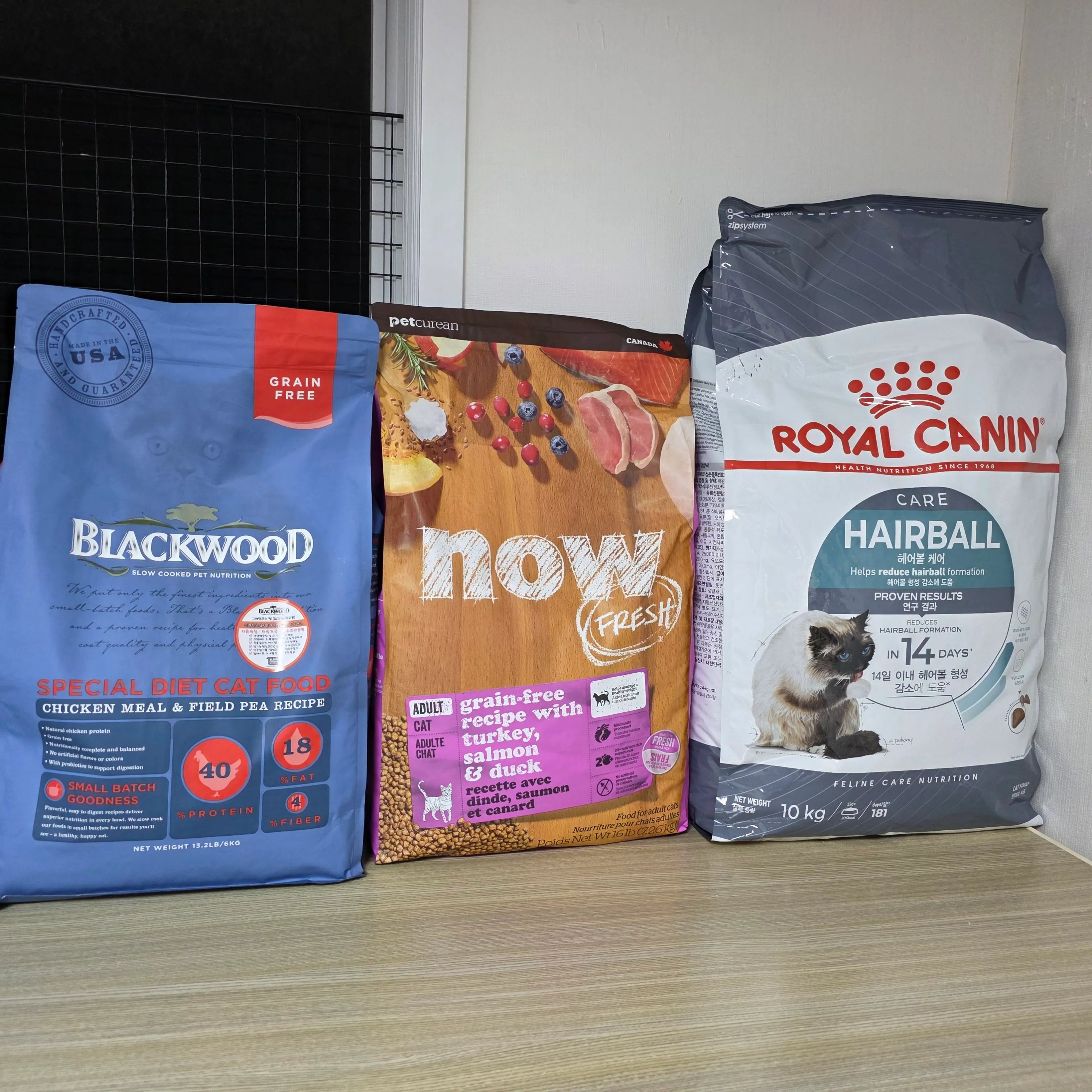 블랙우드 캣 그레인프리 닭고기&완두콩 6kg 베스트 후기 이미지